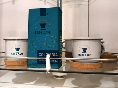 Brand & Packing design for Book Cafe