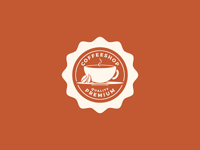 COFFEE SHOP badge logo coffee shop logo emblem logo label label logo logo logo design stamp stamp logo vintage coffee shop logo