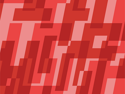 Abstract Red Pattern