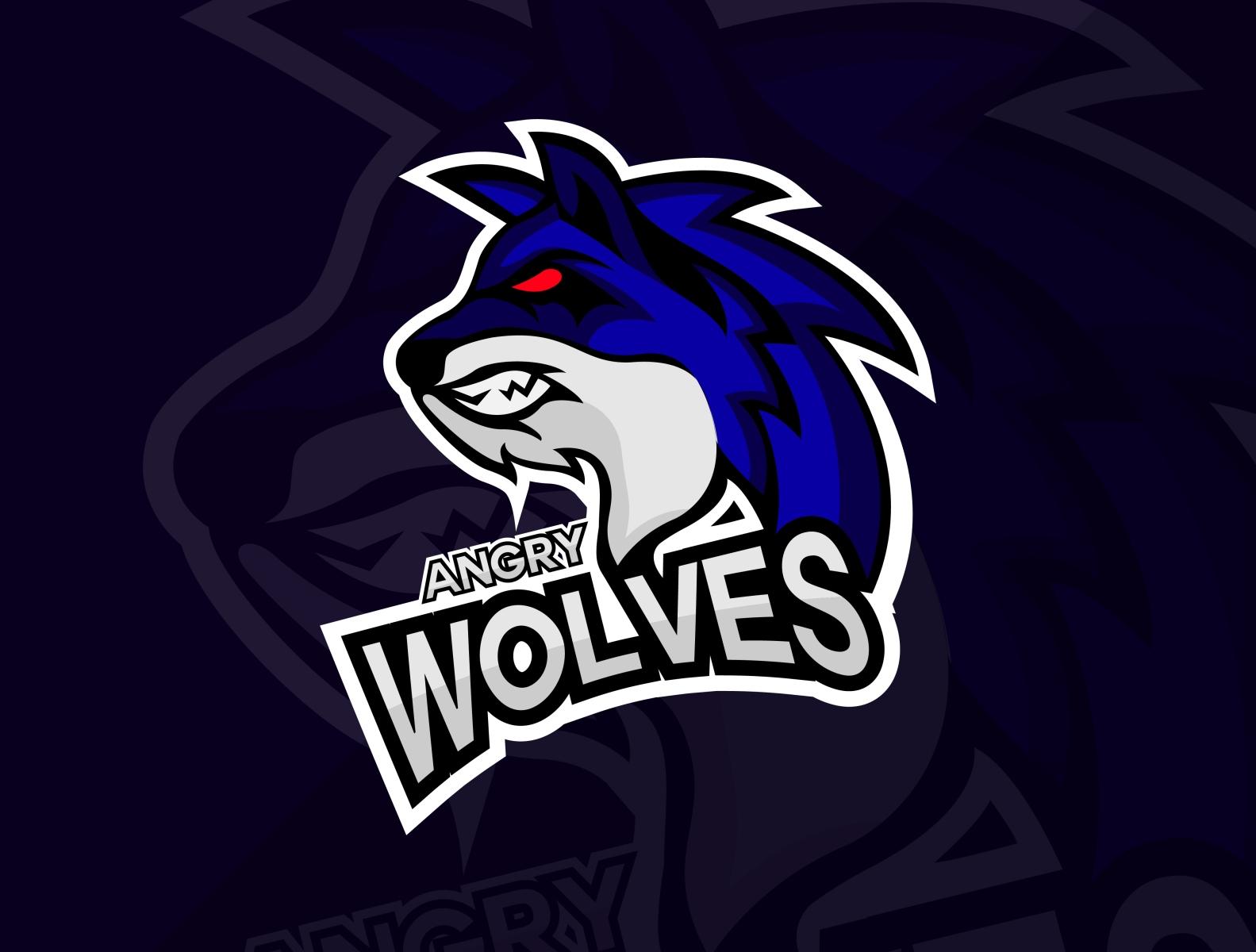 Wolves E-Sport Logo Design by Rohmad Subekti on Dribbble