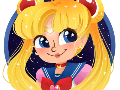 Sailor Moon anime fanart moon planet sailor serena space usagi