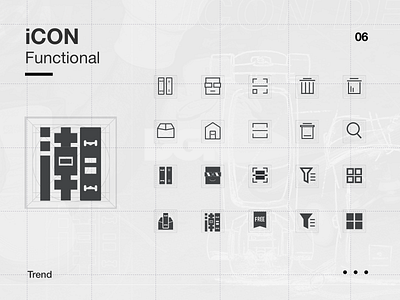 功能性图标改版设计 animation design flat icon illustration typography ux