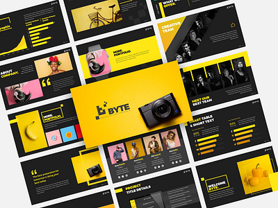 Byte Creative Business Presentation Template