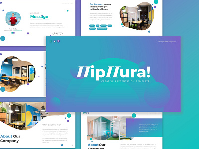 HipHura! Creative Business Presentation Template