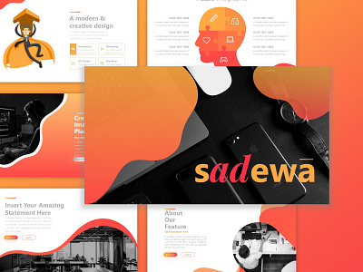 Sadewa - Creative Agency Presentation Design Template