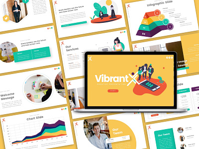 Vibrant - Creative Presentation Template