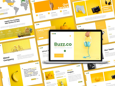 Buzz Creative Presentation Template