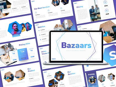 Bazaars Business Presentation Template