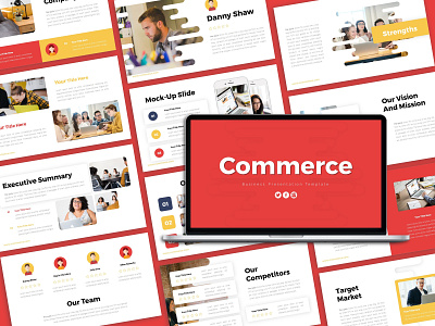 Commerce Start-up Business Presentation Template