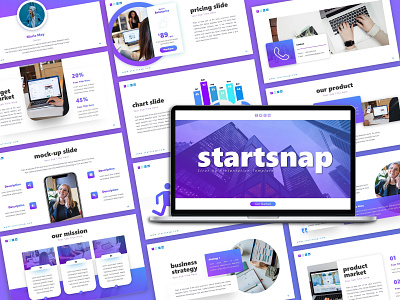 Startsnap Startup Business Presentation Template