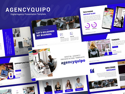 AGENCYQUIPO Digital Agency Presentation Template