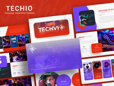 Tehcio Technology PowerPoint Presentation Template
