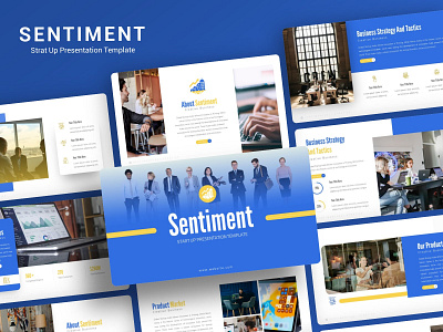 Sentiment Start-up PowerPoint Presentation Template