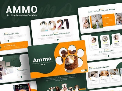 Ammo Petshop PowerPoint Presentation Template