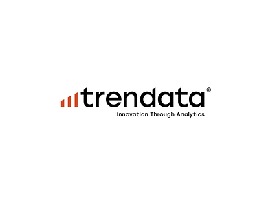 Logo for Data Company https://www.trendata.ai/ creative data agency data company finance growth logomark