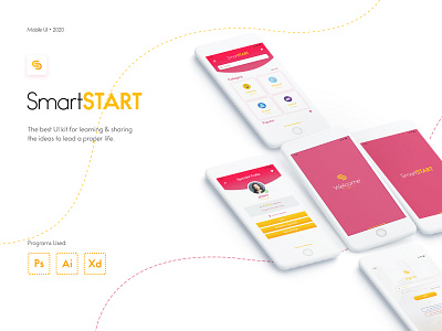 SmartSTART Mobile UI Concept app concept app design design mobile app mobile app design mobile ui ui uidesign uiux ux