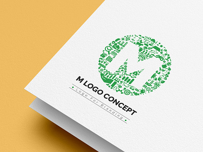 M Logo Concept branding design logo logo 2020 logo concept logo design logos