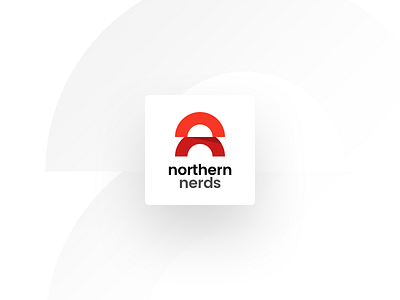 northern nerds branding first shot logo