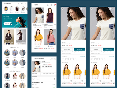 Fashion Store ecommerce app fashion app