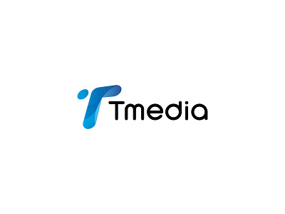 Tmedia design letter logo logo ux vector