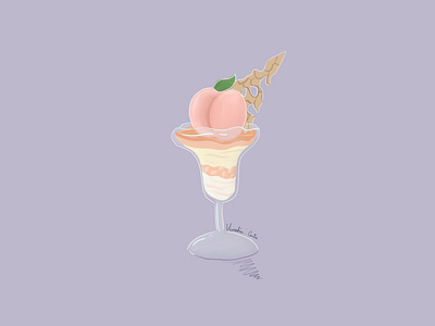 Peach Sundae