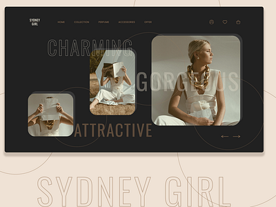 Sydney Girl; Dark Theme Web UI