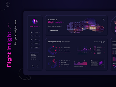 Night Insight; Dashboard UI