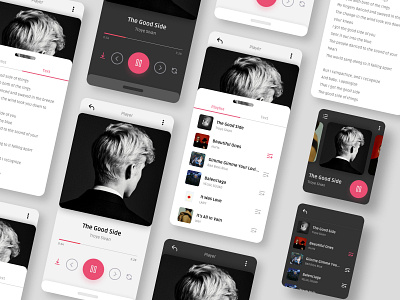 Music Player — Daily UI 009 009 app dailyui design mobile mobile design music music app musician player smartwatch ui ux