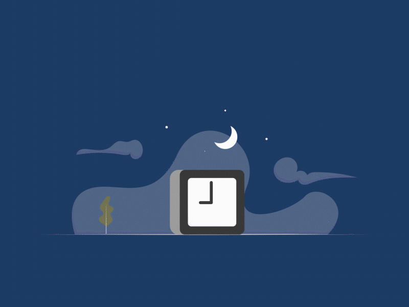 Onboarding Motion aftereffects animation clock day flat graphic illustration illustrator imac invoice ipad moon motion motion design motion graphics mpos night pay payping sun