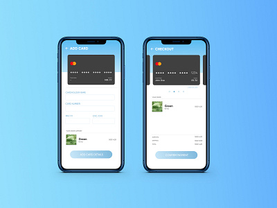 Daily UI 002 - Credit Card Checkout adobe xd daily ui 002 daily ui challenge dailyui design ui ux