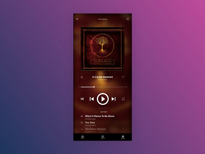 Daily UI 009 - Music Player