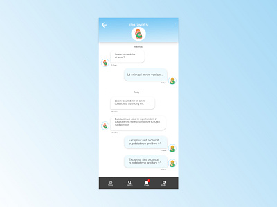 Daily UI 013 - Direct Messaging adobe xd daily ui 013 daily ui challenge dailyui design ui