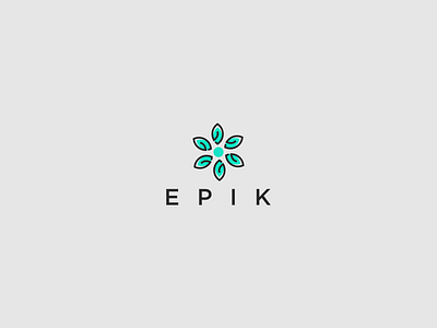 EPIK animal logo animation app branding design illustration logo typography ux vector