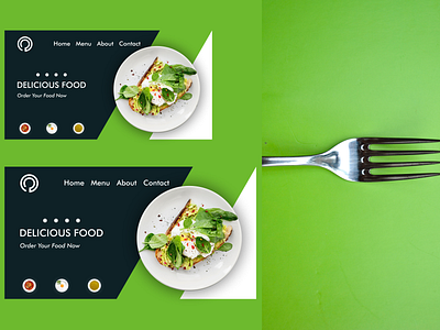 FOOD ORDER app branding design flat illustration illustrator logo minimal ui ux web website