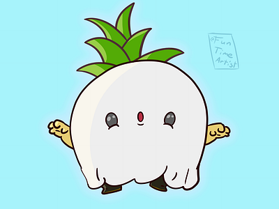 ghost pineapple!