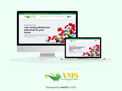 E-Pharmacy Web Design branding mobile application