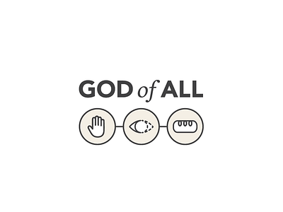 God of all... fundraising god icon iconography jesus mission people sovereignty type vision