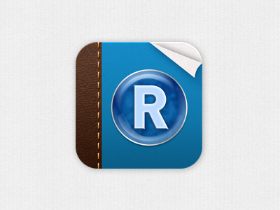 Pharma Journal App Icon app icon apple book ipad iphone journal