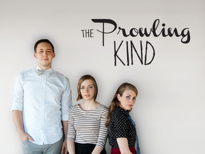 The Prowling Kind band brand hand drawn logo music script typography