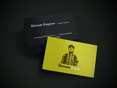 Businesses Card dribbble graphic design visiting card