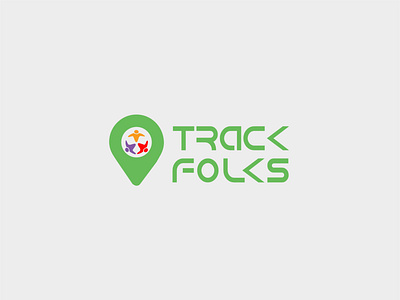 Track Folks Logo branding design dribbble graphic design illustration logo track tracker tracking tracking app