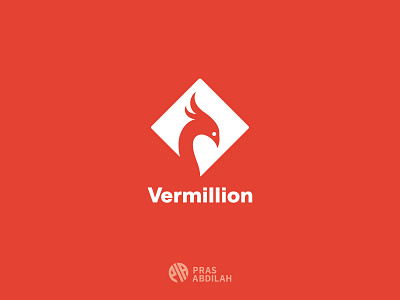 Vermillion bird logo logos phoenix vermillion