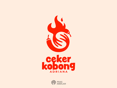 Logo for Ceker Kobong logo logo design logo designer logo mark spicy spicy logo