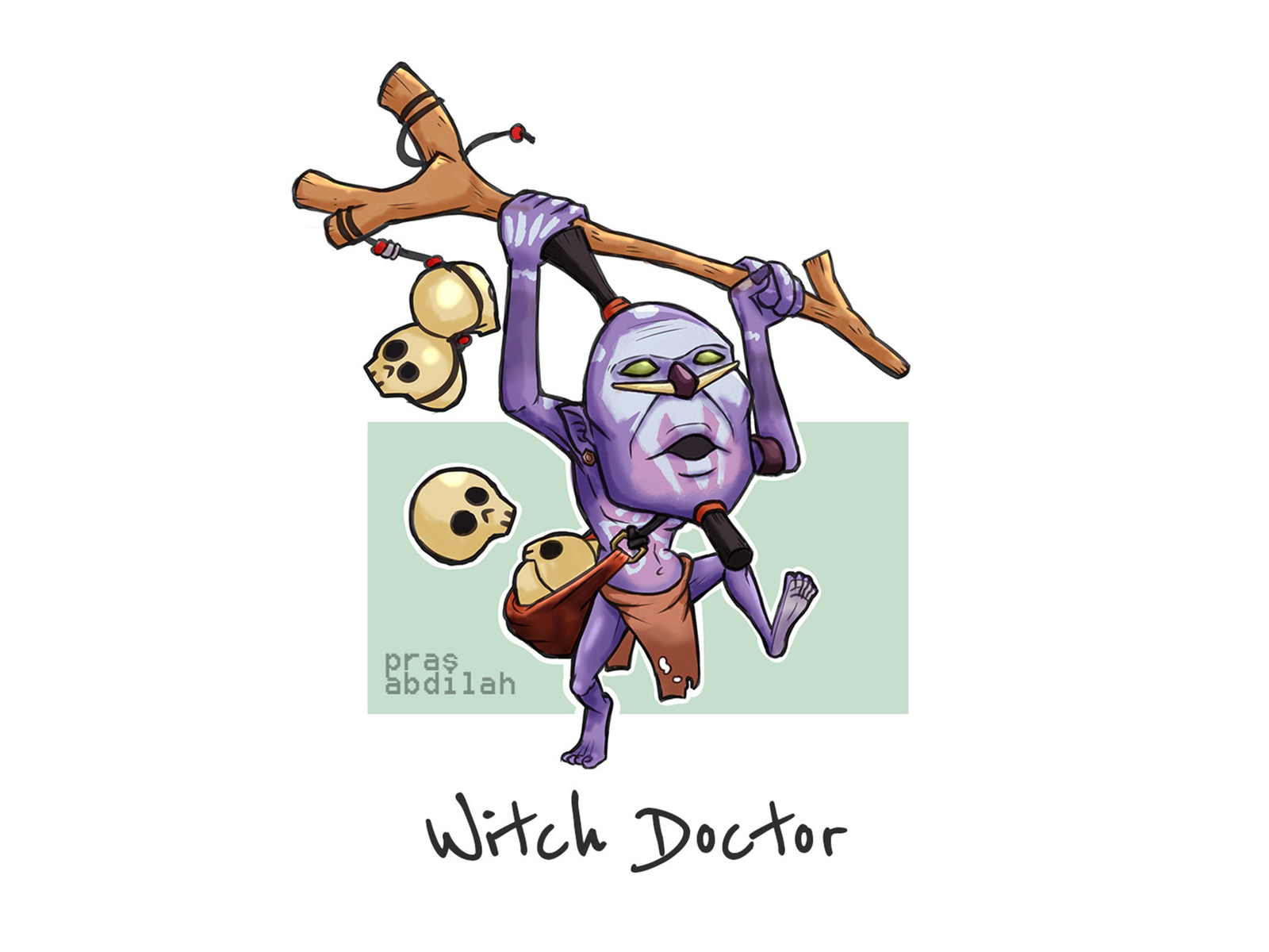 реплика witch doctor из dota 2 фото 91