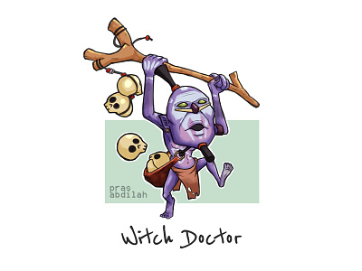 Witch Doctor chibi dota2 voljin witch doctor