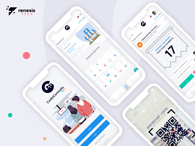 Queue Management App adobe xd android app design covid covid 19 design illustraion illustration illustrator ios app minimal queue app sketch socialdistancing ui uiux