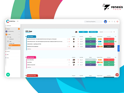 Project Management Tool adobe xd branding client management crm design illustrator invoicing logo product product design project management tool proposal writing typography web