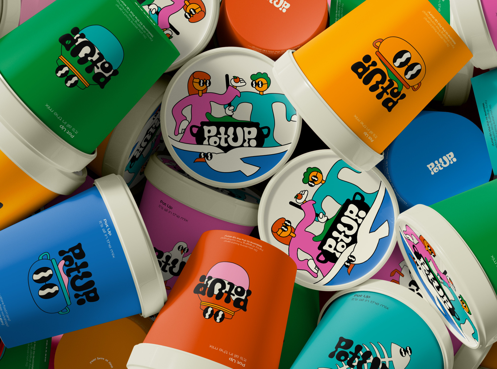 Pot Up Packaging by Leyre San Miguel Iribar on Dribbble