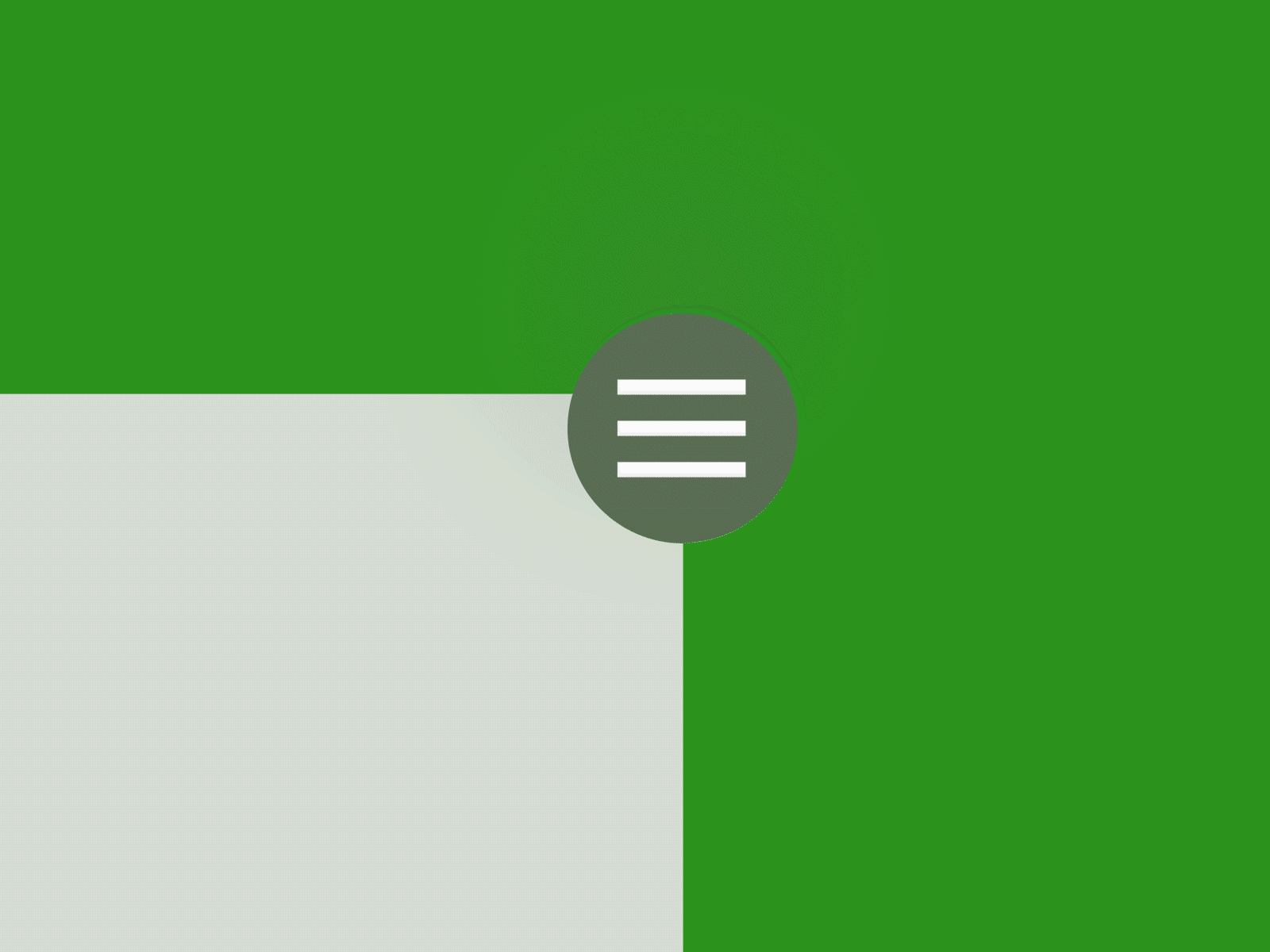 Hamburger menu after effect animation app design flat icon illustration minimal ui ux vector