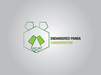 DAY 003, DAILY LOGO CHALLENGE, ENDANGERED PANDA CONSERVATION dailylogochallenge